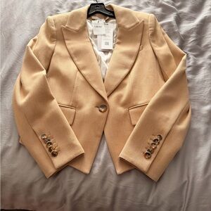 Veronica Beard Beige Dickey Blazer